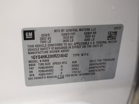 Used 2017 Cadillac Escalade ESV Luxury AWD/4WD image 40