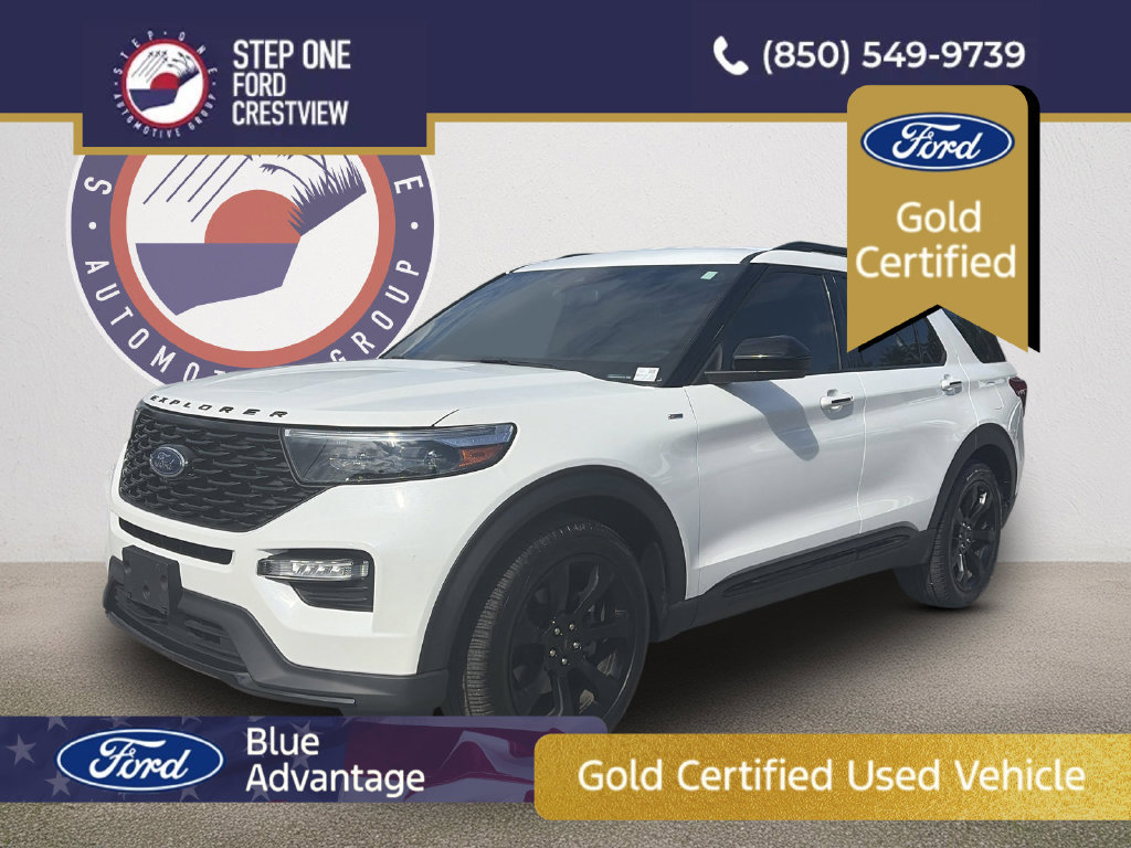 Certified 2024 Ford Explorer ST-Line w/ Class IV Trailer Tow Package RWD 360° Tour