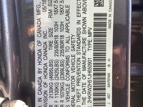 Certified 2018 Honda CR-V EX image 21