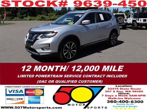 Used 2019 Nissan Rogue SL AWD/4WD image 3