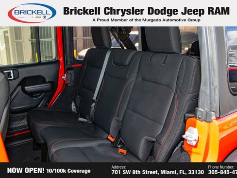 Used 2021 Jeep Wrangler Unlimited Rubicon w/ Steel Bumper Group image 15