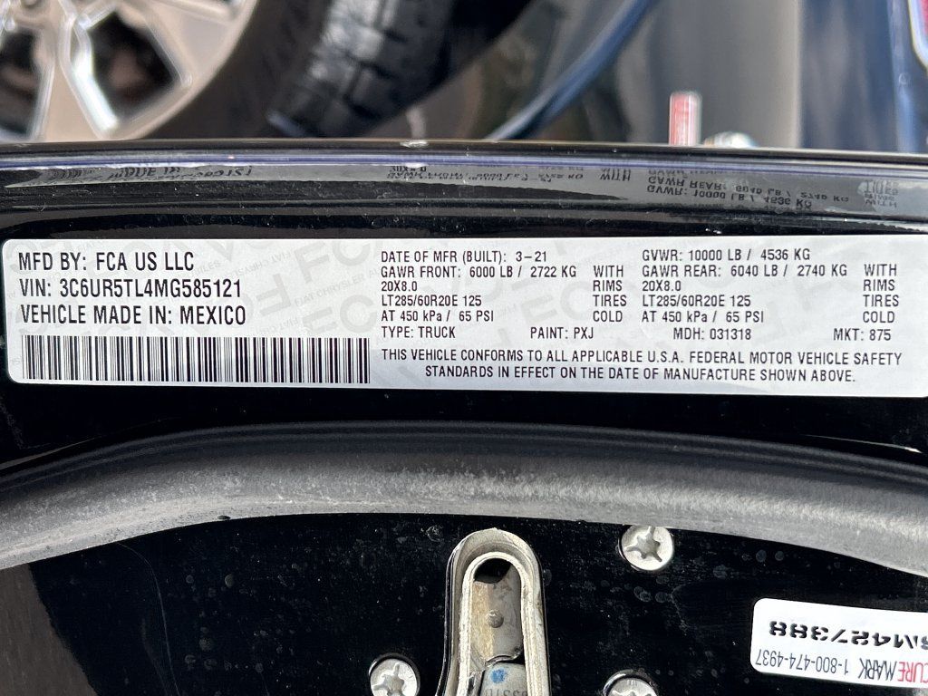 Used 2021 RAM 2500 Limited AWD/4WD image 34
