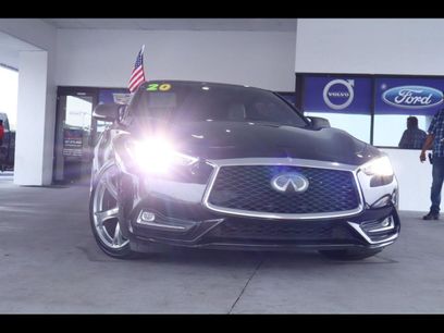 Used 2020 INFINITI Q60 3.0t Luxe w/ Cargo Package