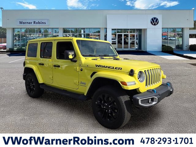 Used 2023 Jeep Wrangler Unlimited Sahara w/ Cold Weather Group AWD/4WD image 1