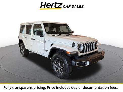 Used 2025 Jeep Wrangler Unlimited Sahara AWD/4WD image 1
