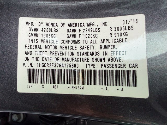 Used 2016 Honda Accord LX image 14