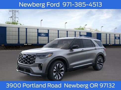 New 2026 Ford Explorer Platinum w/ LUX Leather Package AWD/4WD image 3