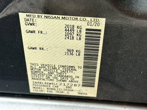 Used 2020 Nissan Altima 2.5 SL image 33