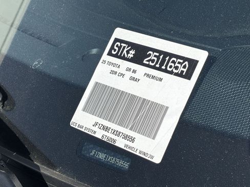 Certified 2025 Toyota GR86 Premium image 14