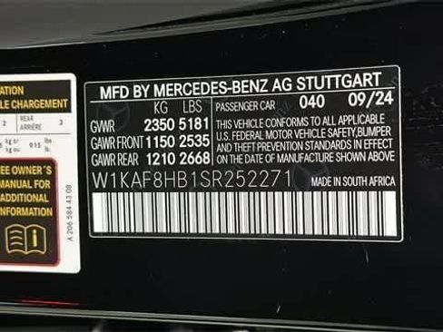 Certified 2025 Mercedes-Benz C 43 AMG 4MATIC Sedan image 11