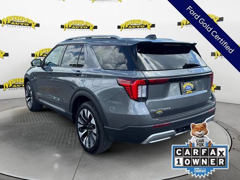 Certified 2025 Ford Explorer Platinum w/ LUX Leather Package AWD/4WD image 4