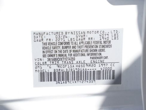 New 2026 Nissan Sentra SV FWD image 27