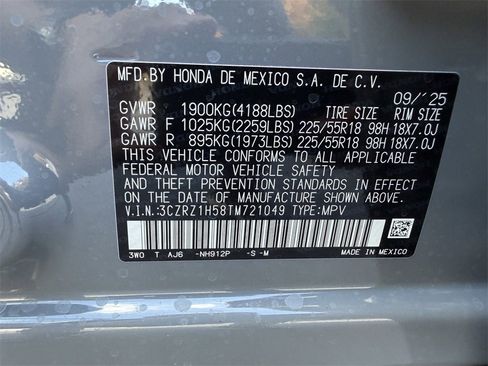 New 2026 Honda HR-V Sport image 33