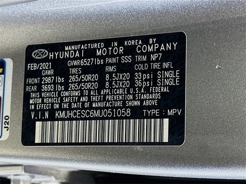 Used 2021 Genesis GV80 3.5T Advanced + image 32