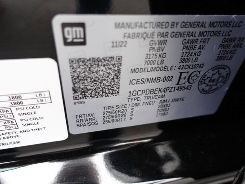 Used 2023 Chevrolet Silverado 1500 Custom image 18