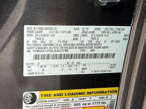 Certified 2020 Ford Expedition XLT image 28