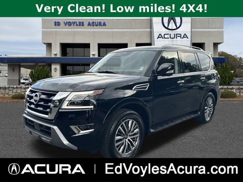 Used 2024 Nissan Armada SL w/ Captain's Chairs Package image 1