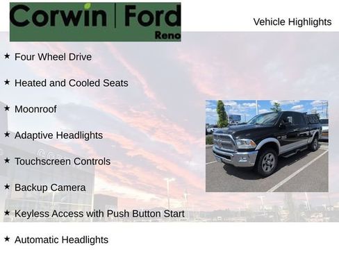 Used 2018 RAM 2500 Laramie w/ Convenience Group AWD/4WD image 8