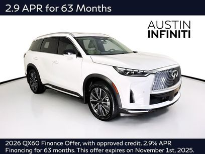 New 2026 INFINITI QX60 Luxe w/ Cargo Package