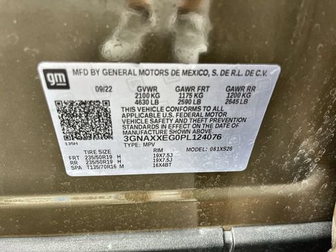 Used 2023 Chevrolet Equinox Premier w/ LPO, Floor Liner Package AWD/4WD image 32