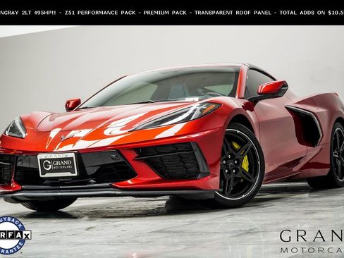 Used 2023 Chevrolet Corvette Stingray Preferred Cpe w/ Z51 Performance Package image 1