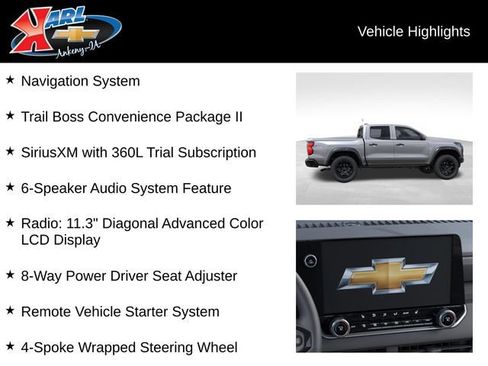 New 2026 Chevrolet Colorado Trail Boss AWD/4WD image 3
