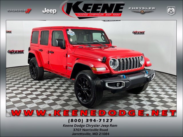 Used 2024 Jeep Wrangler Unlimited Sahara AWD/4WD image 1