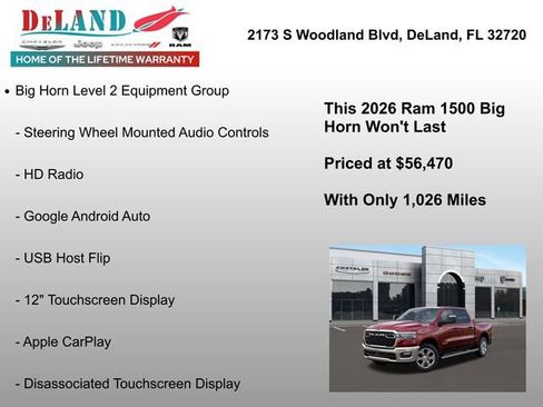 New 2026 RAM 1500 Big Horn image 30