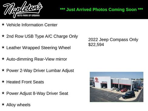 Used 2022 Jeep Compass Trailhawk w/ Trailhawk Convenience Group image 3