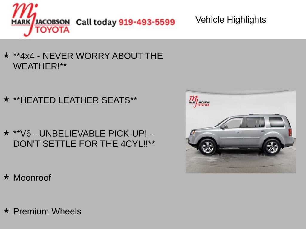 Used 2010 Honda Pilot EX-L image 4