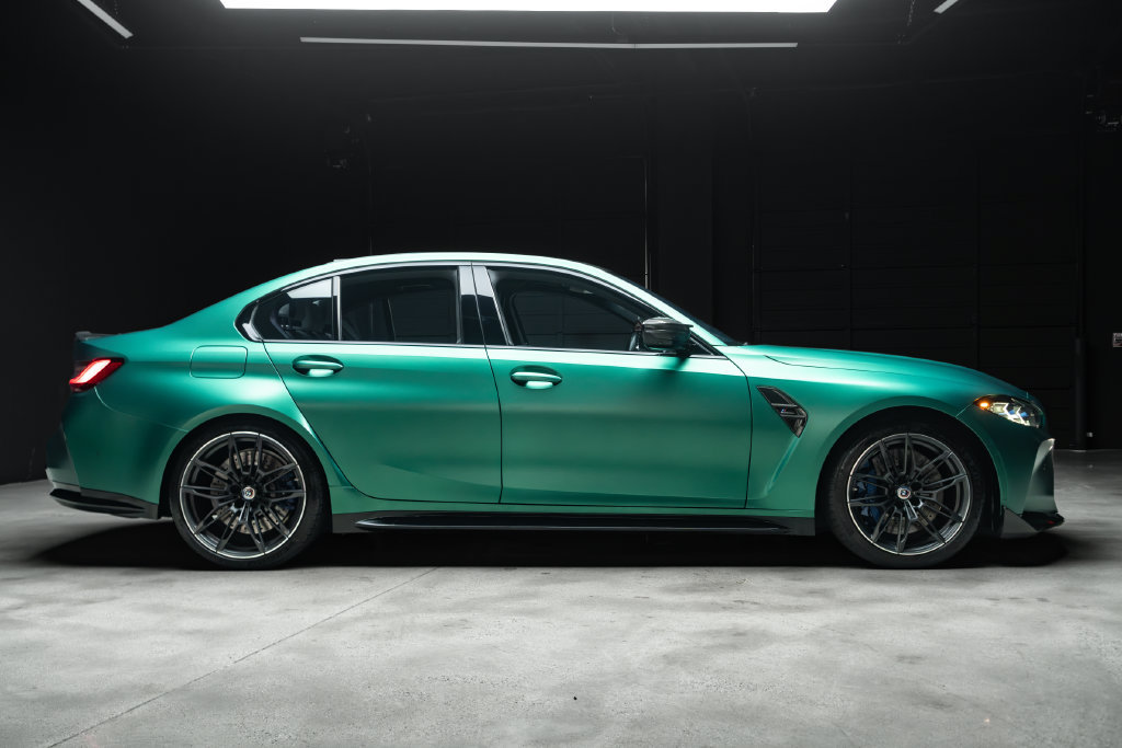 Used 2023 BMW M3 Competition w/ M Carbon Exterior Package RWD image 16