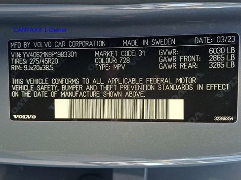 Certified 2023 Volvo XC90 B6 Plus AWD/4WD image 30