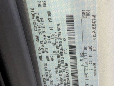 New 2026 Ford Transit 350 148 High Roof Extended w/ Load Area Protection Package image 19