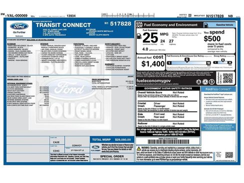 Used 2022 Ford Transit Connect XL FWD image 36