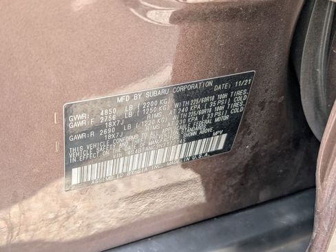 Used 2022 Subaru Outback Limited AWD/4WD image 21