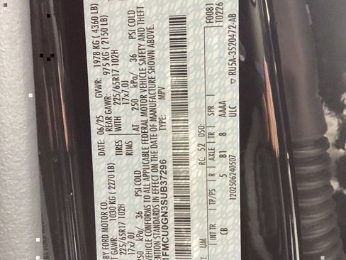 New 2025 Ford Escape Active w/ Tech Pack #1 image 62