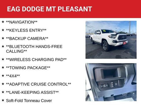 Used 2019 Toyota Tacoma TRD Sport AWD/4WD image 4