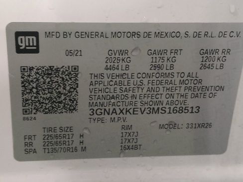 Used 2021 Chevrolet Equinox LT image 33