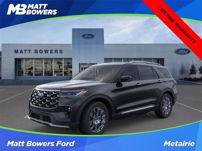 New 2026 Ford Explorer Platinum