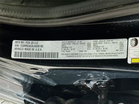 Used 2020 RAM 1500 HFE RWD image 33