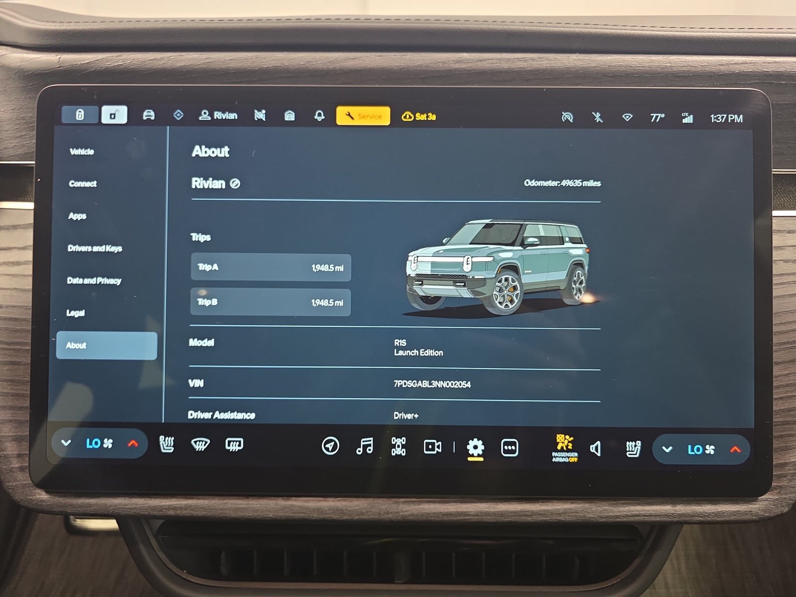 Used 2022 Rivian R1S Launch Edition Quad AWD/4WD image 29
