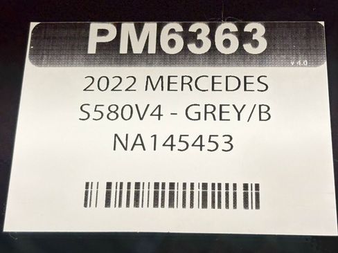 Used 2022 Mercedes-Benz S 580 4MATIC Sedan w/ AMG Line Package image 40