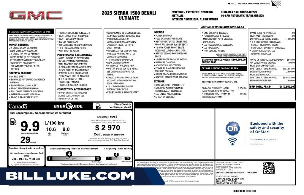 Used 2025 GMC Sierra 1500 Denali Ultimate AWD/4WD image 1