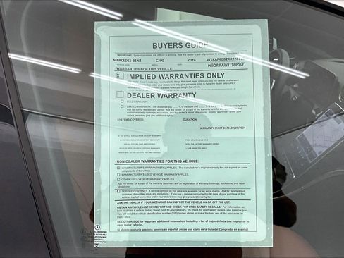 Certified 2024 Mercedes-Benz C 300 Sedan image 34