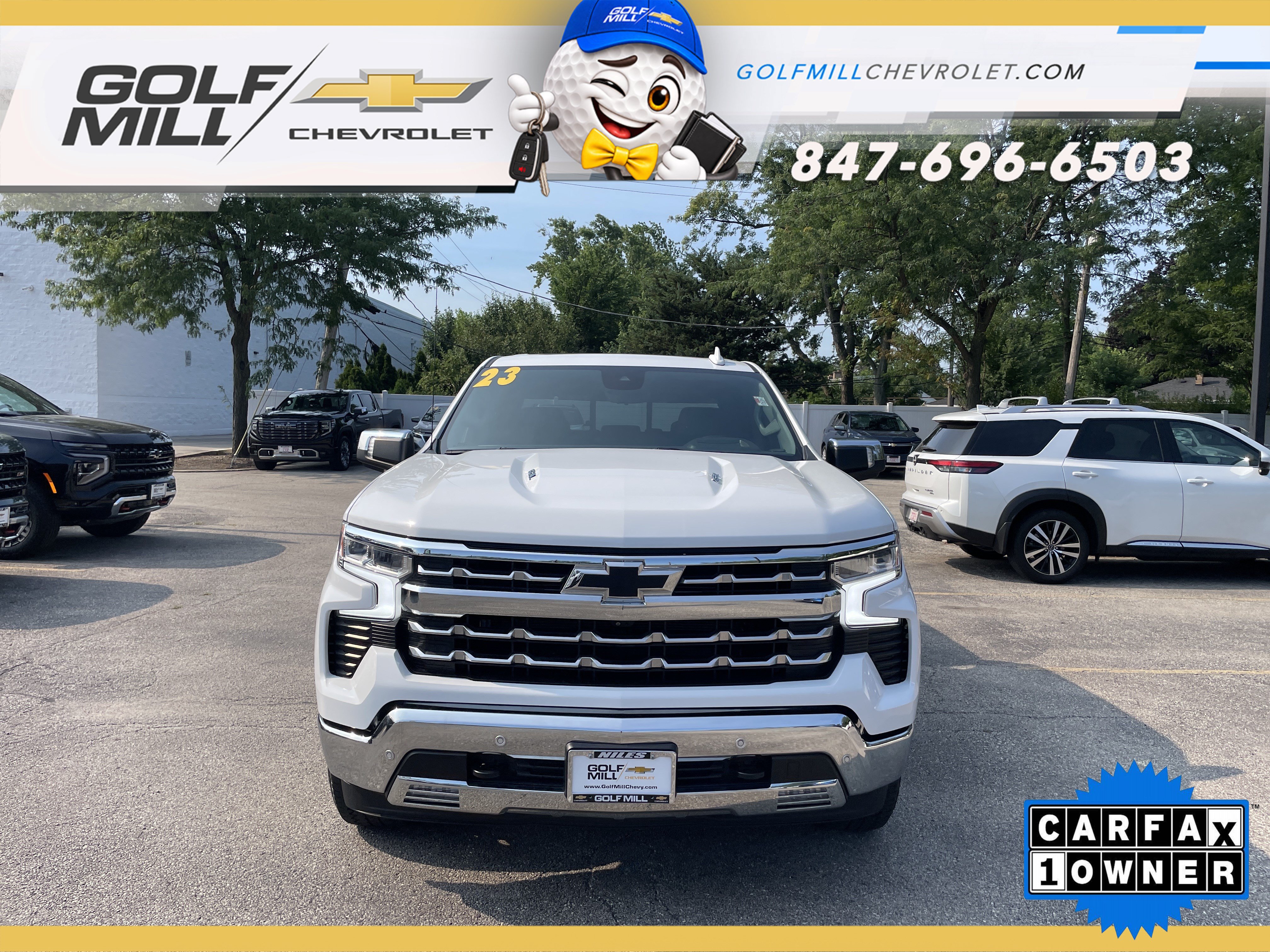 Used 2023 Chevrolet Silverado 1500 LTZ w/ Technology Package AWD/4WD image 6