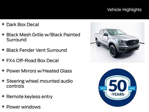 Certified 2023 Ford Ranger XLT w/ Equipment Group 302A High image 26