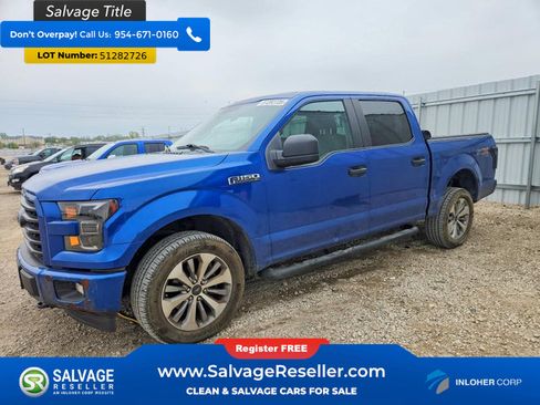 Used 2017 Ford F150 XL w/ Equipment Group 101A Mid AWD/4WD image 1