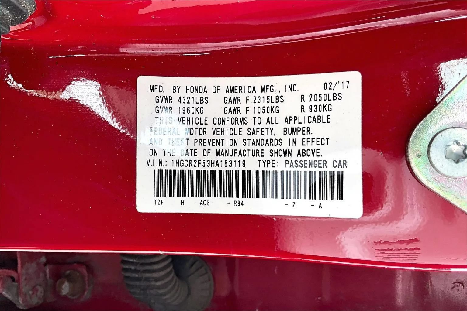 Used 2017 Honda Accord Sport image 16