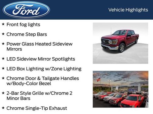 Used 2021 Ford F150 XLT w/ Equipment Group 302A High AWD/4WD image 12