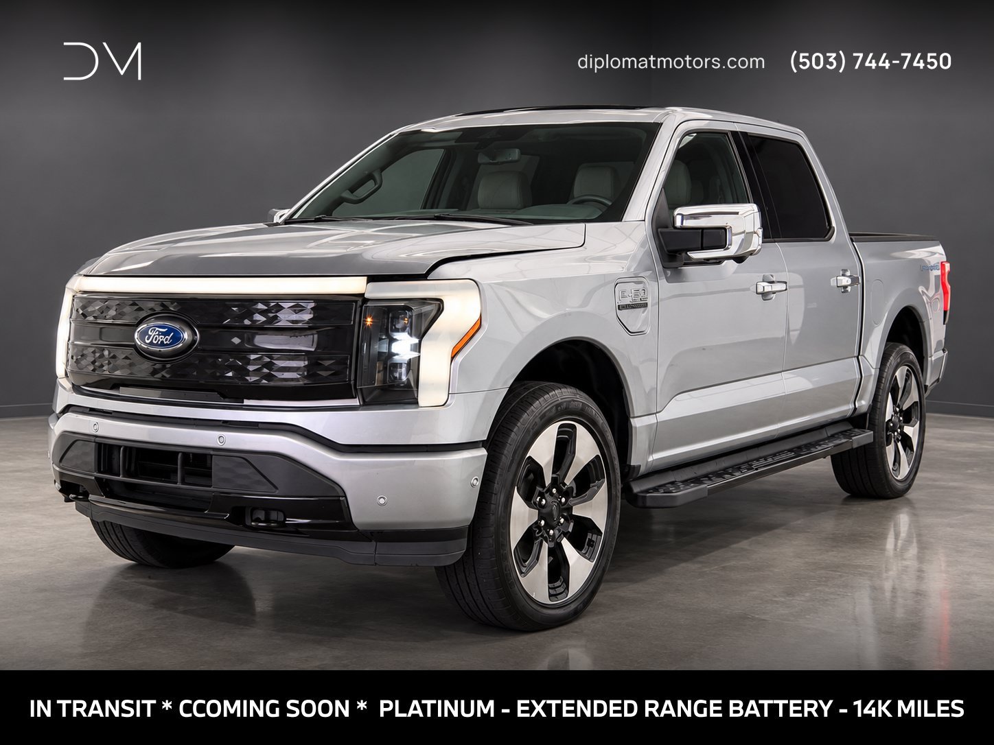 Used 2023 Ford F150 Lightning Platinum AWD/4WD image 1